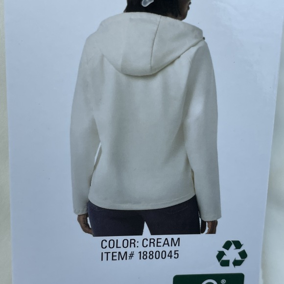 32 Degrees Women's L Jacket Cream e0887 - Picture 6 of 7